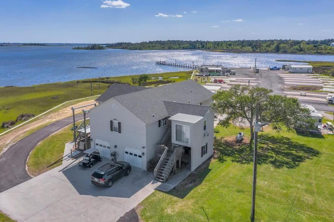 Surf City Serene Waterfront Vacation Home Exterior photo